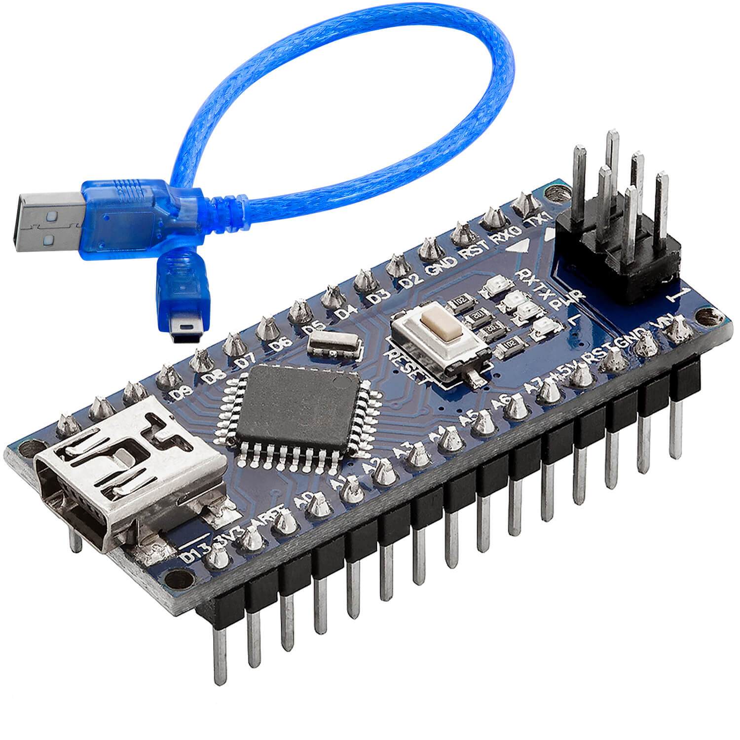 Promo Bundle: AZ-Nano V3-Board Atmega328 CH340 fertig verlötete + Terminal Adapter Board