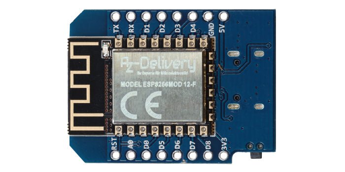 D1 Mini NodeMcu mit ESP8266 - 12F mit USB - C Anschluss WLAN Module CH340G Lua kompatibel mit Arduino - AZ - Delivery