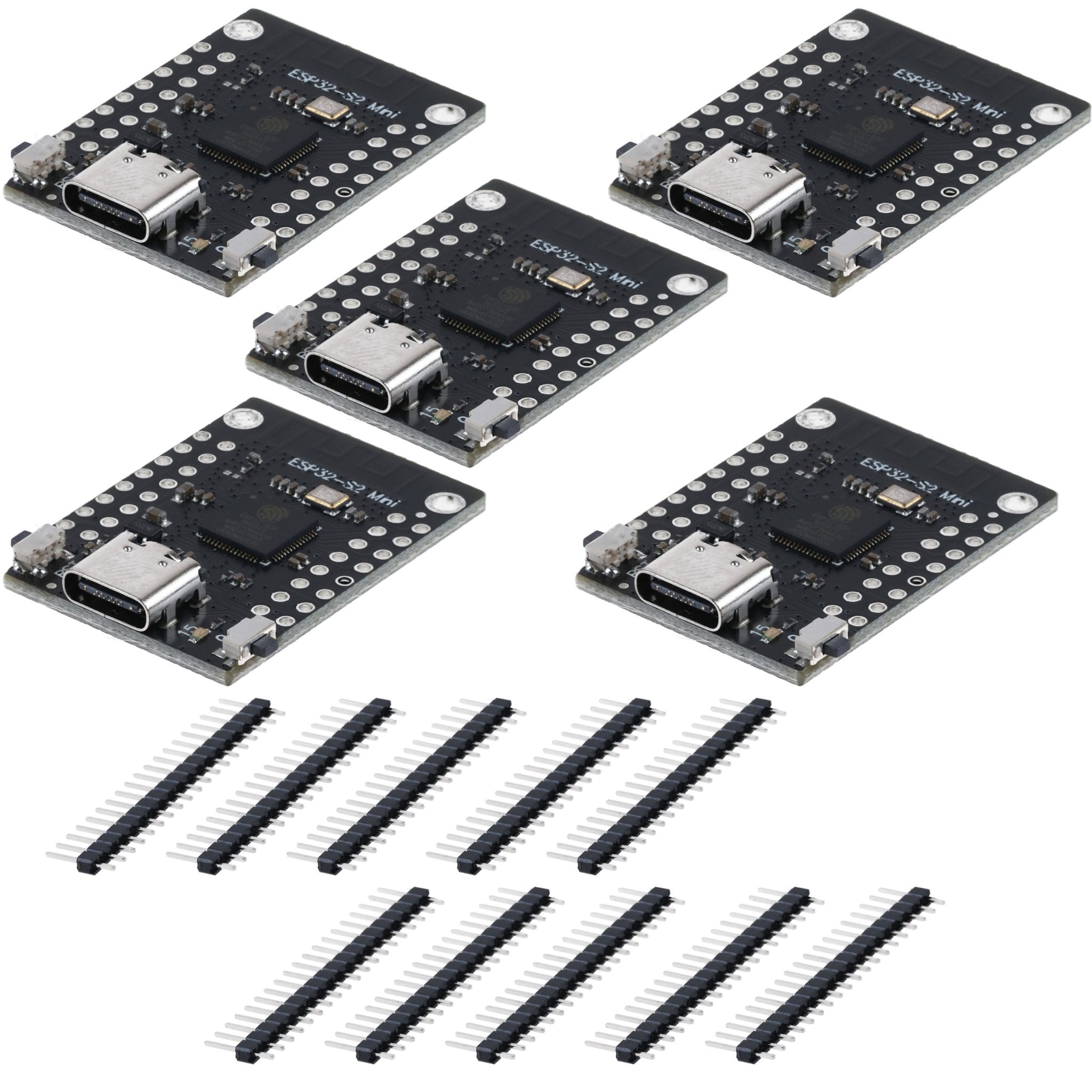 ESp32 S2 Mini mit ESP32 - S2FN4R2 WIFI IC und USB - Type - C kompatibel mit Micropython und Arduino, unverlötet - AZ - Delivery