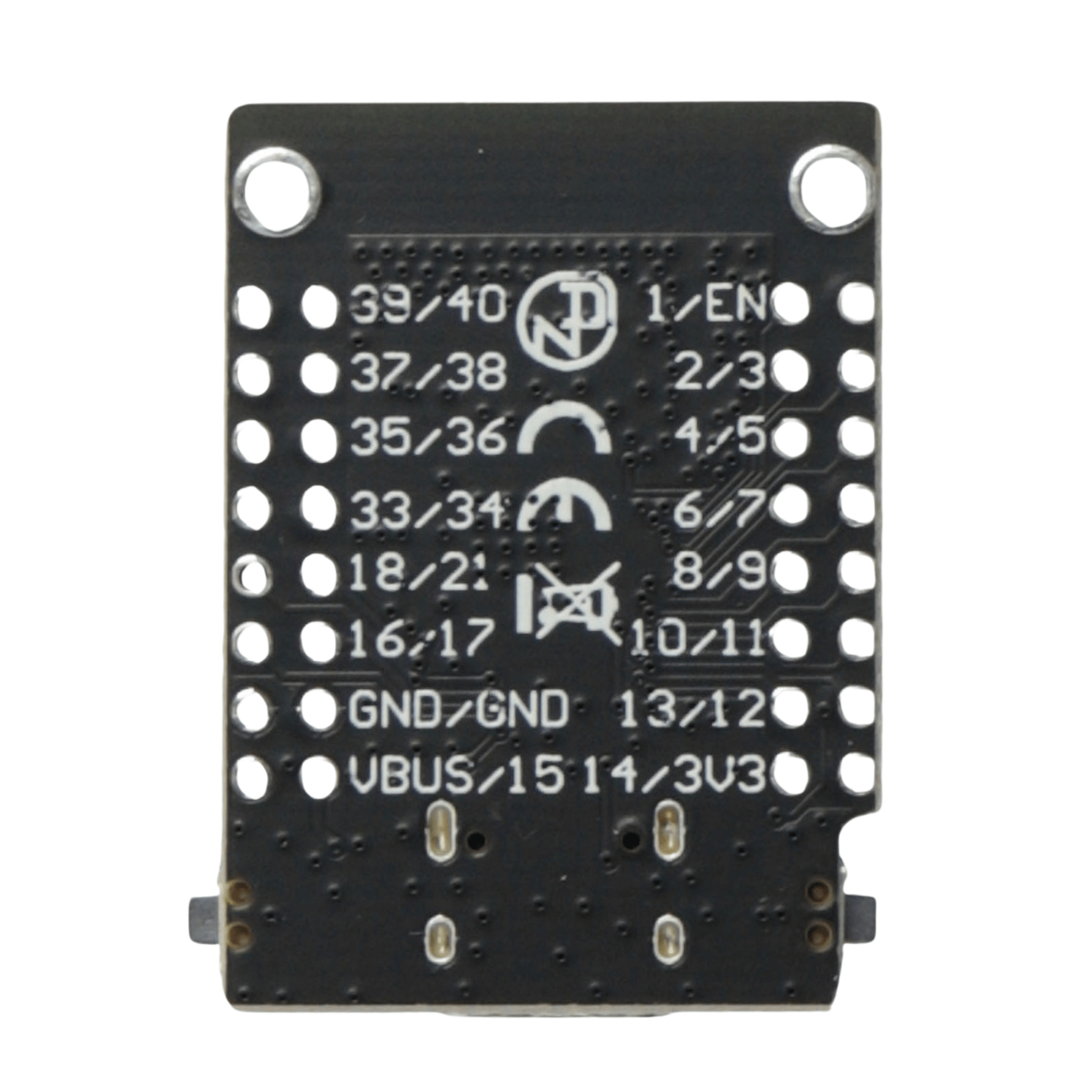 ESp32 S2 Mini mit ESP32 - S2FN4R2 WIFI IC und USB - Type - C kompatibel mit Micropython und Arduino, unverlötet - AZ - Delivery