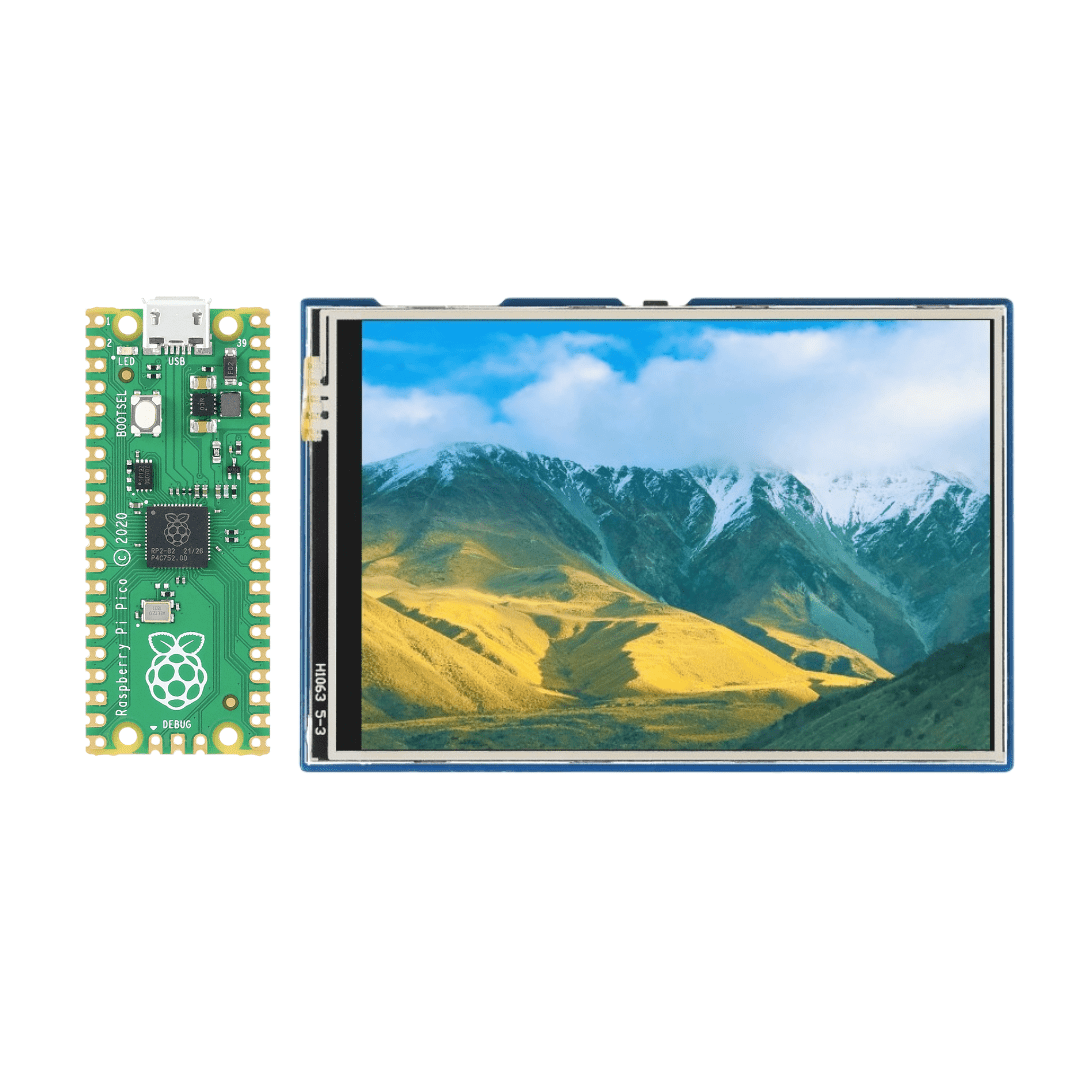Mini Stream Deck Projektset mit Raspberry Pi Pico und TFT Touch Display Shield - AZ - Delivery
