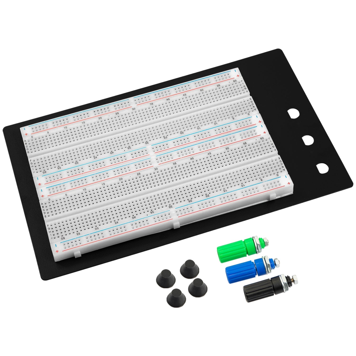 Diebstahl-Alarm mit Drucksensoren, RGB-LED-Ringen und MP3-Modul