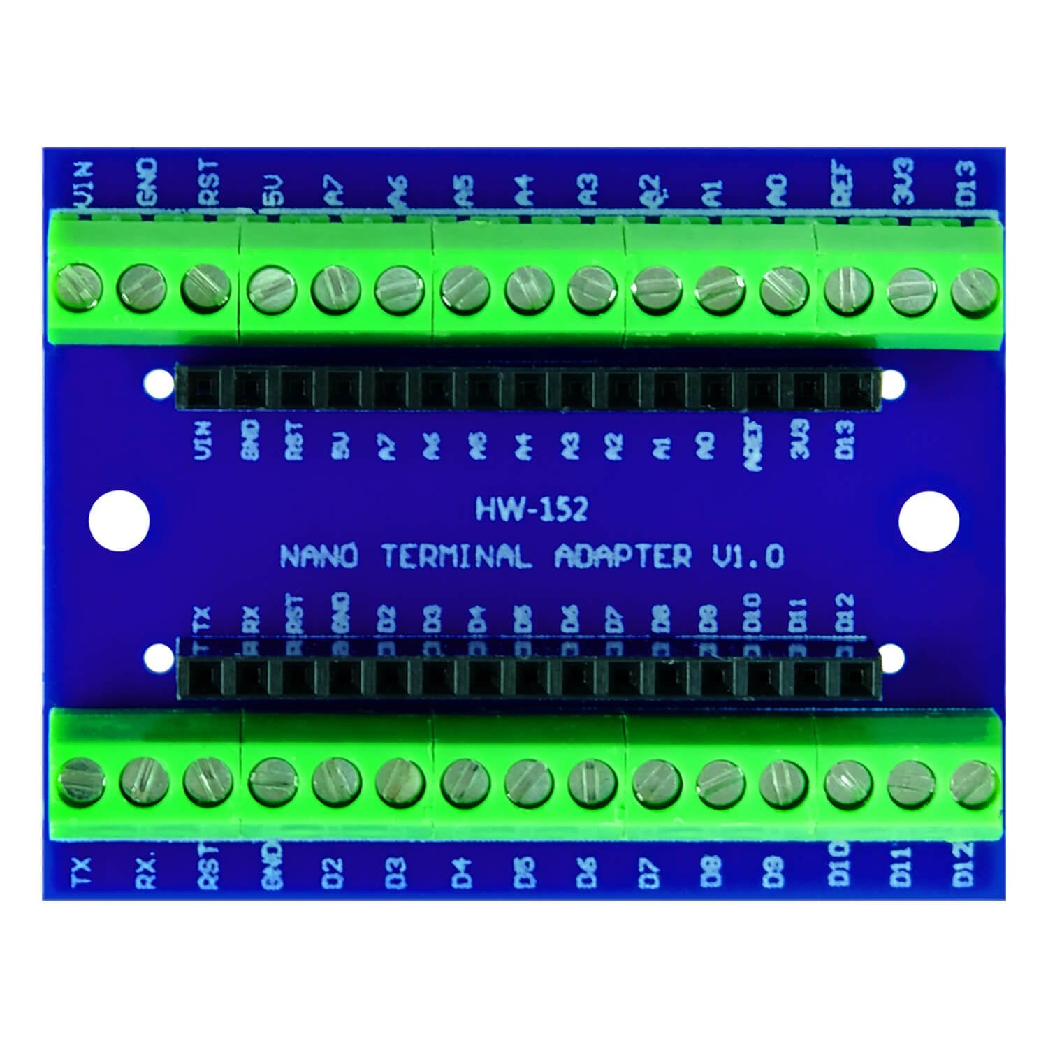 Promo Bundle: AZ-Nano V3-Board Atmega328 CH340 fertig verlötete + Terminal Adapter Board